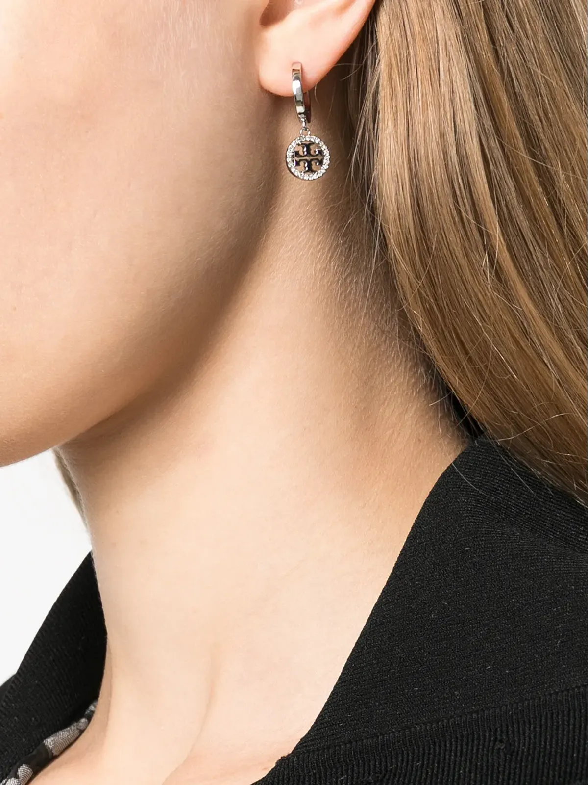Tory Burch ミラー フープピアス - 画像2