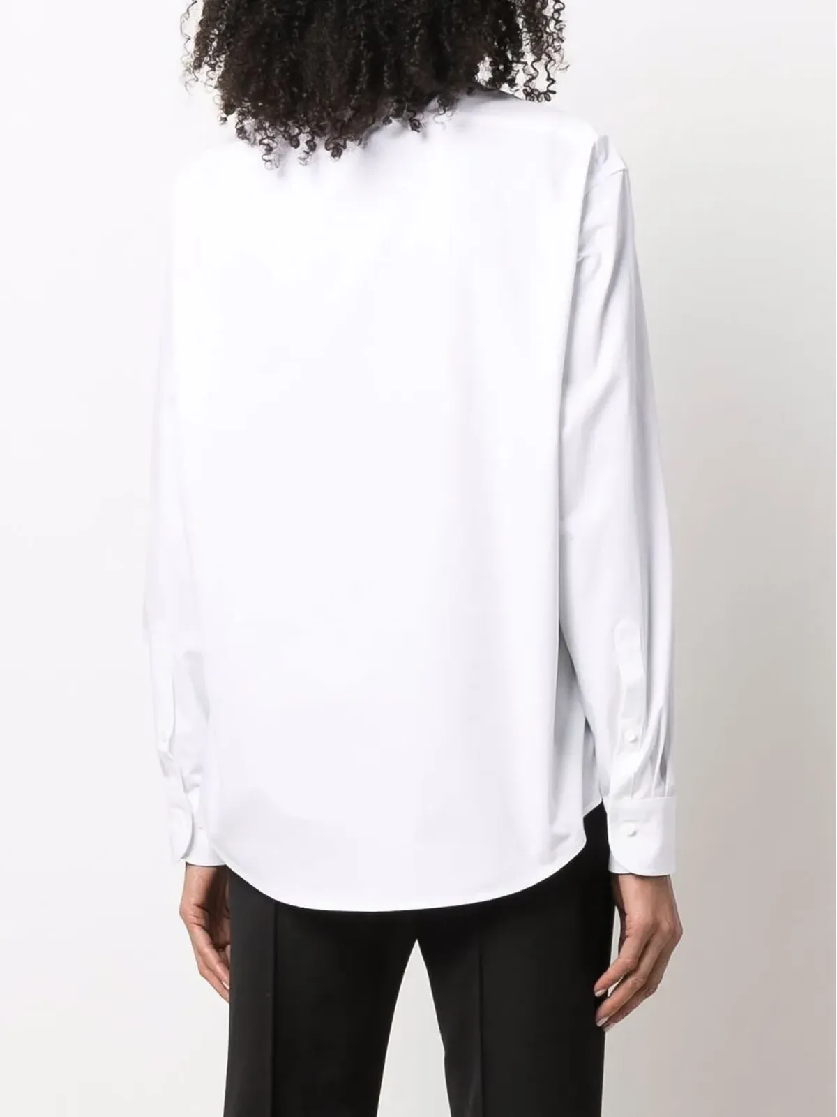 Off-White グラフィックプリント長袖シャツ - 画像4