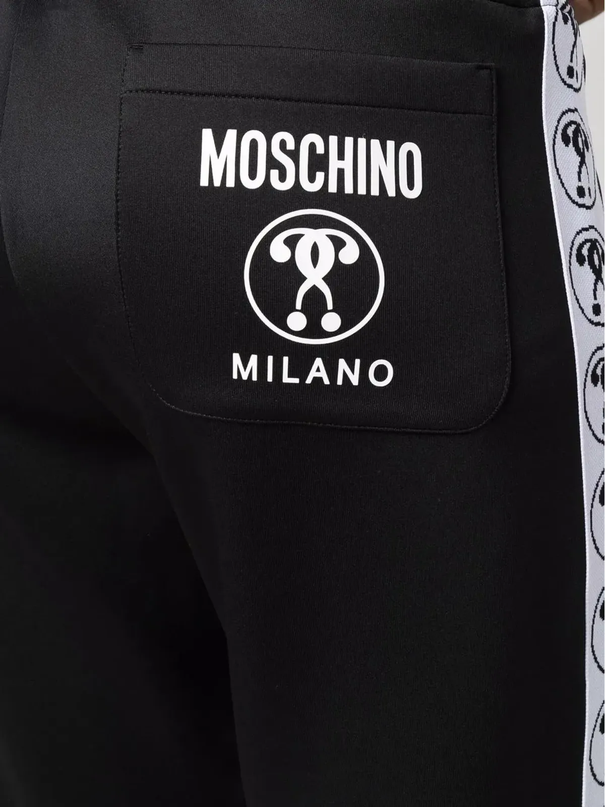 Moschino ロゴテープ トラックパンツ - 画像5