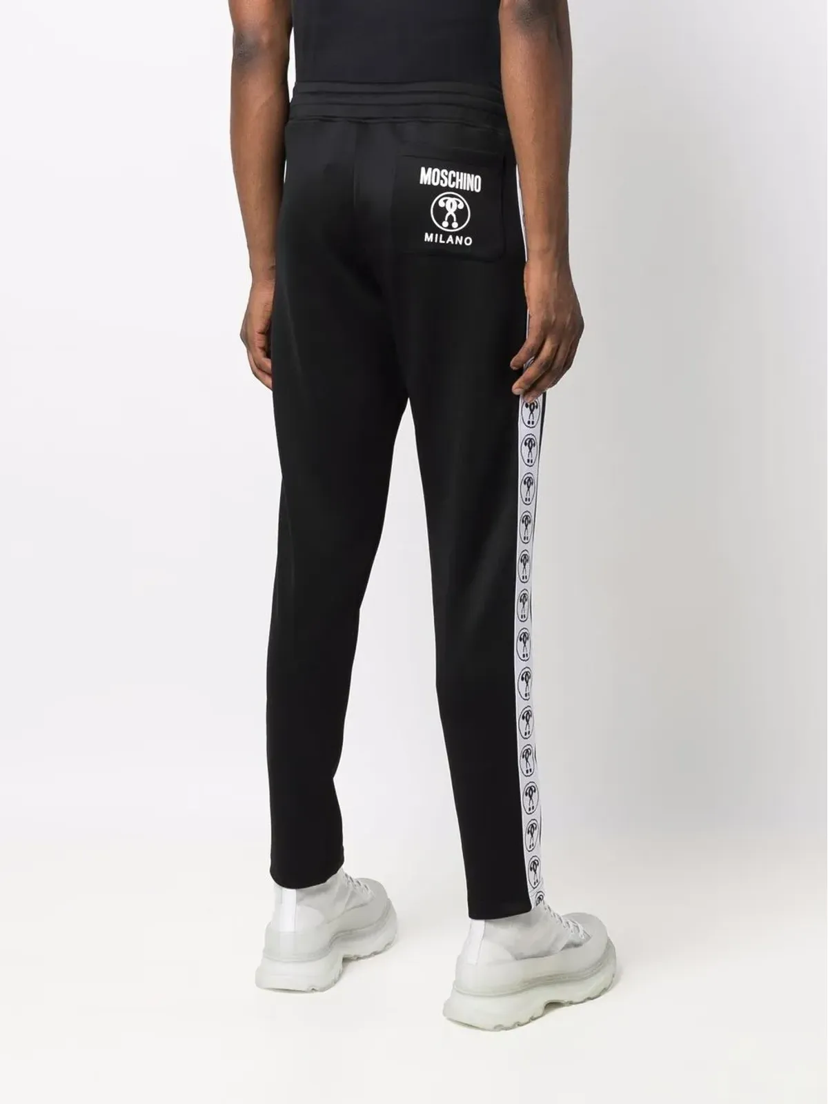 Moschino ロゴテープ トラックパンツ - 画像4