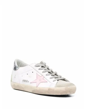 Golden Goose ゴールデン・グース スター・パッチ レザー ローカット スニーカー（ホワイト） - サムネイル2