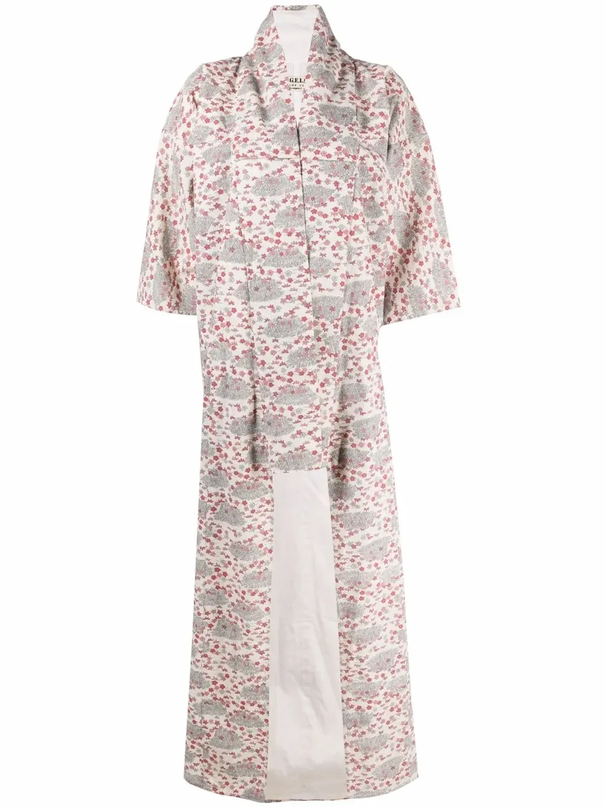 A.N.G.E.L.O. Vintage Cult 1970s floral print kimono - Neutrals - 画像1