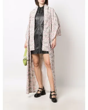 A.N.G.E.L.O. Vintage Cult 1970s floral print kimono - Neutrals - サムネイル2