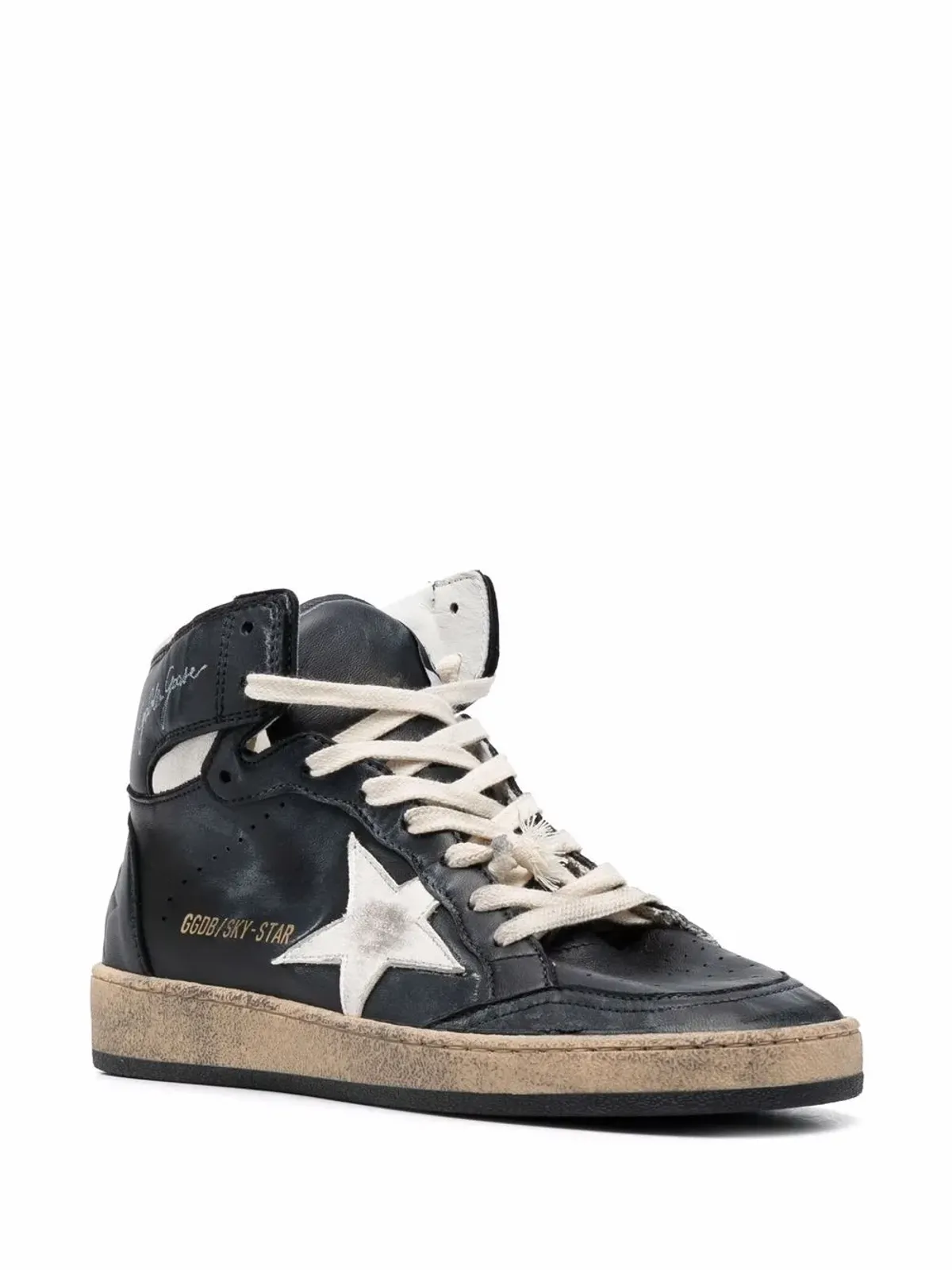 Golden Goose ロゴプリント ハイトップスニーカー - 画像2