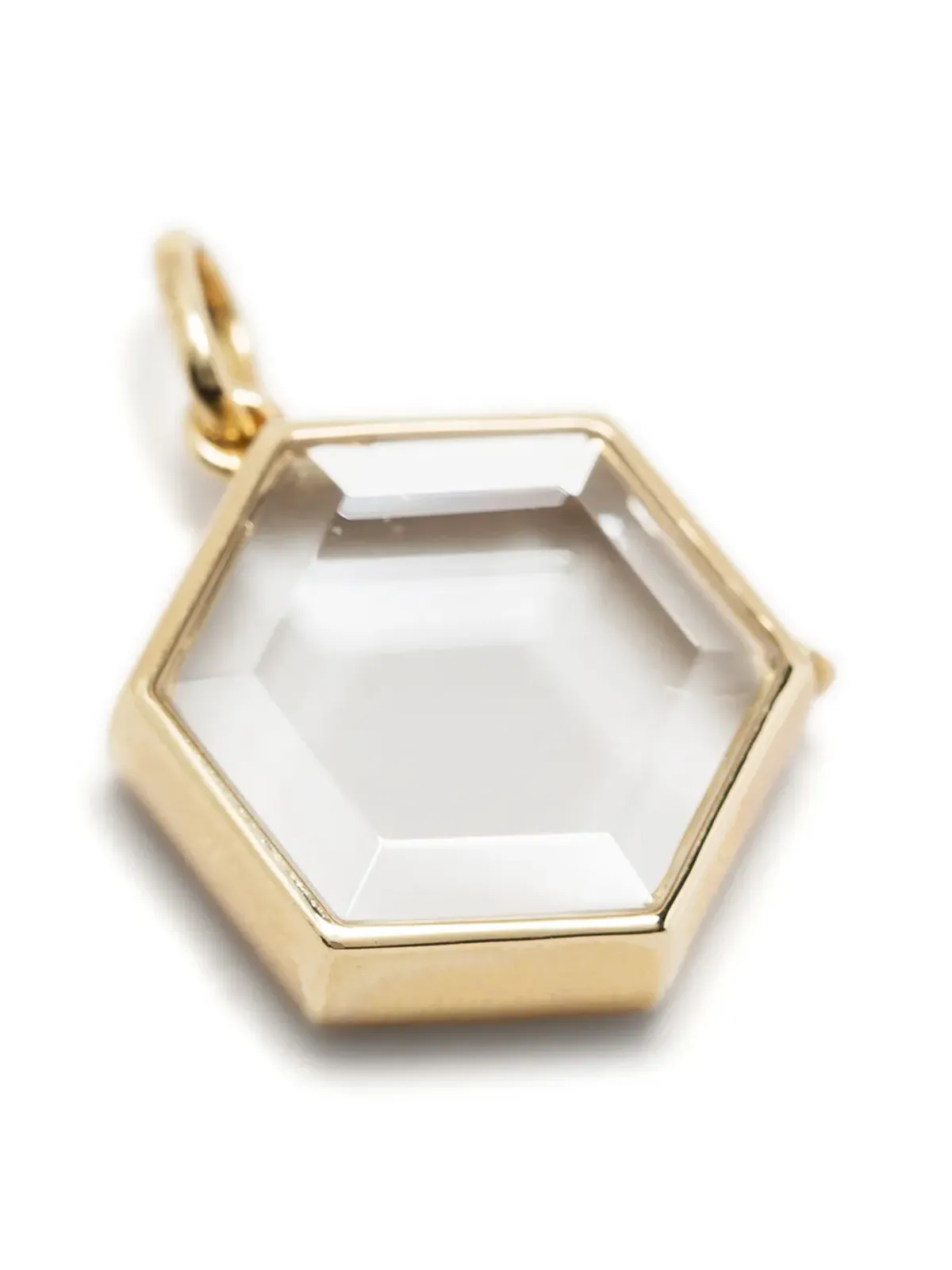 Loquet 14kt イエローゴールド 六角形 ロケットペンダント - 画像3