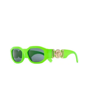 Versace Eyewear Medusa Biggie レクタングルフレーム サングラス - サムネイル2