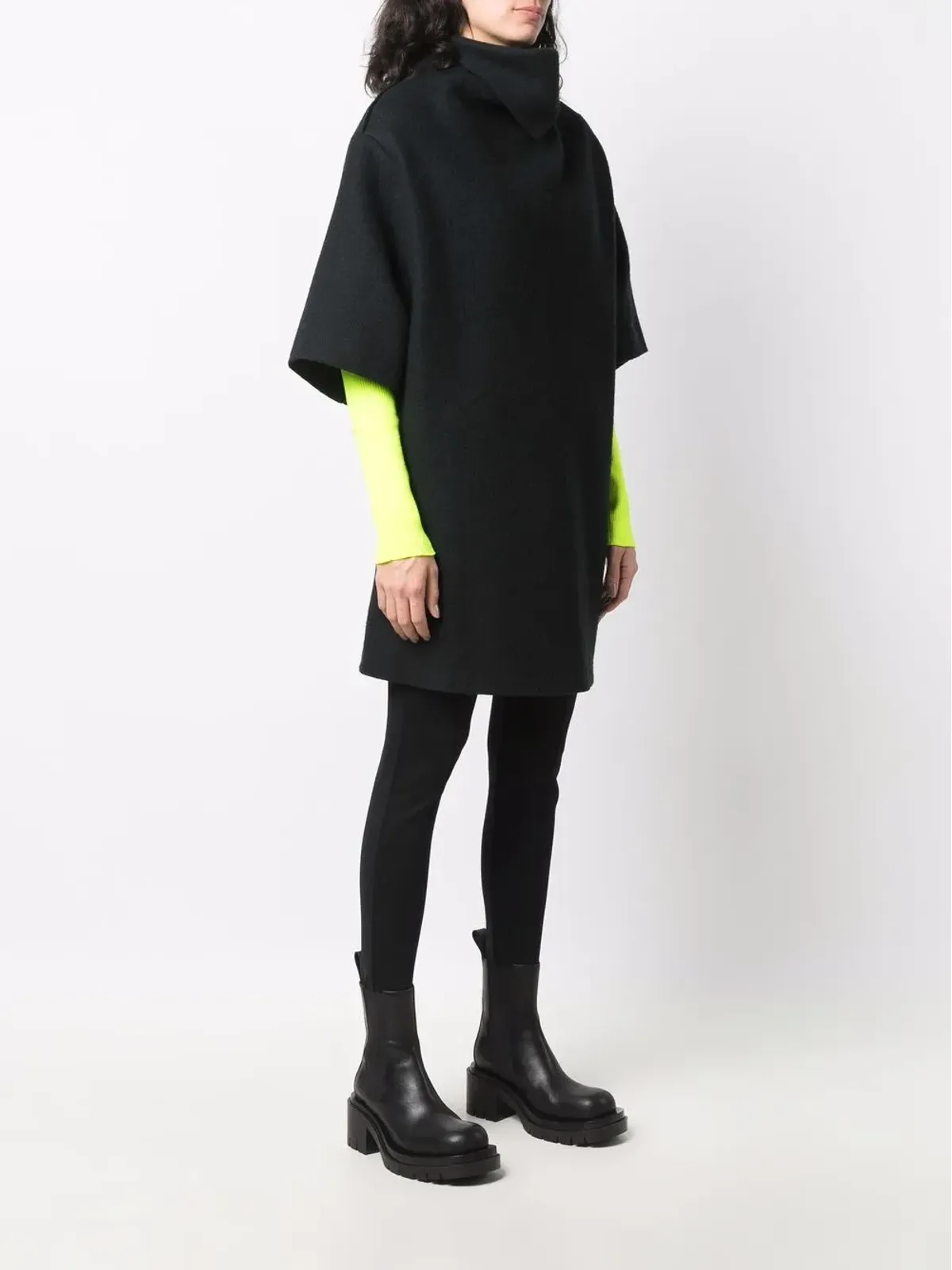 Raf Simons 刺繍ロゴ入りニットドレス - 画像3