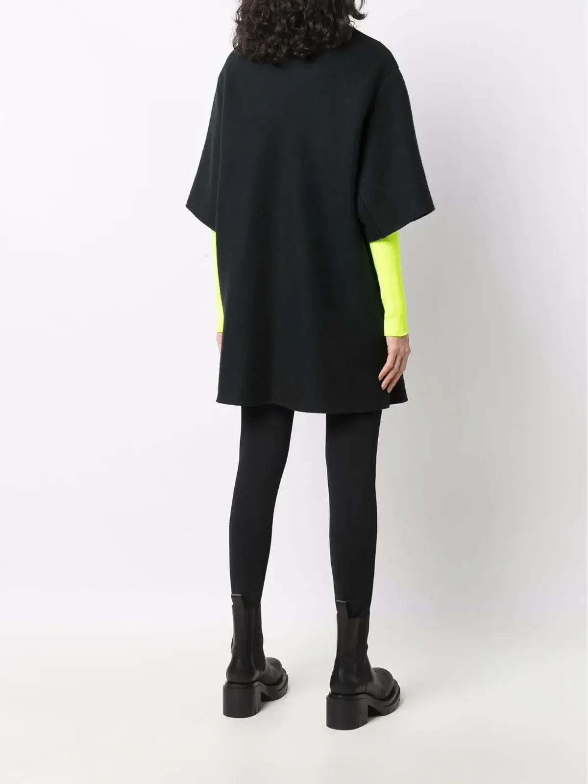Raf Simons 刺繍ロゴ入りニットドレス - 画像4