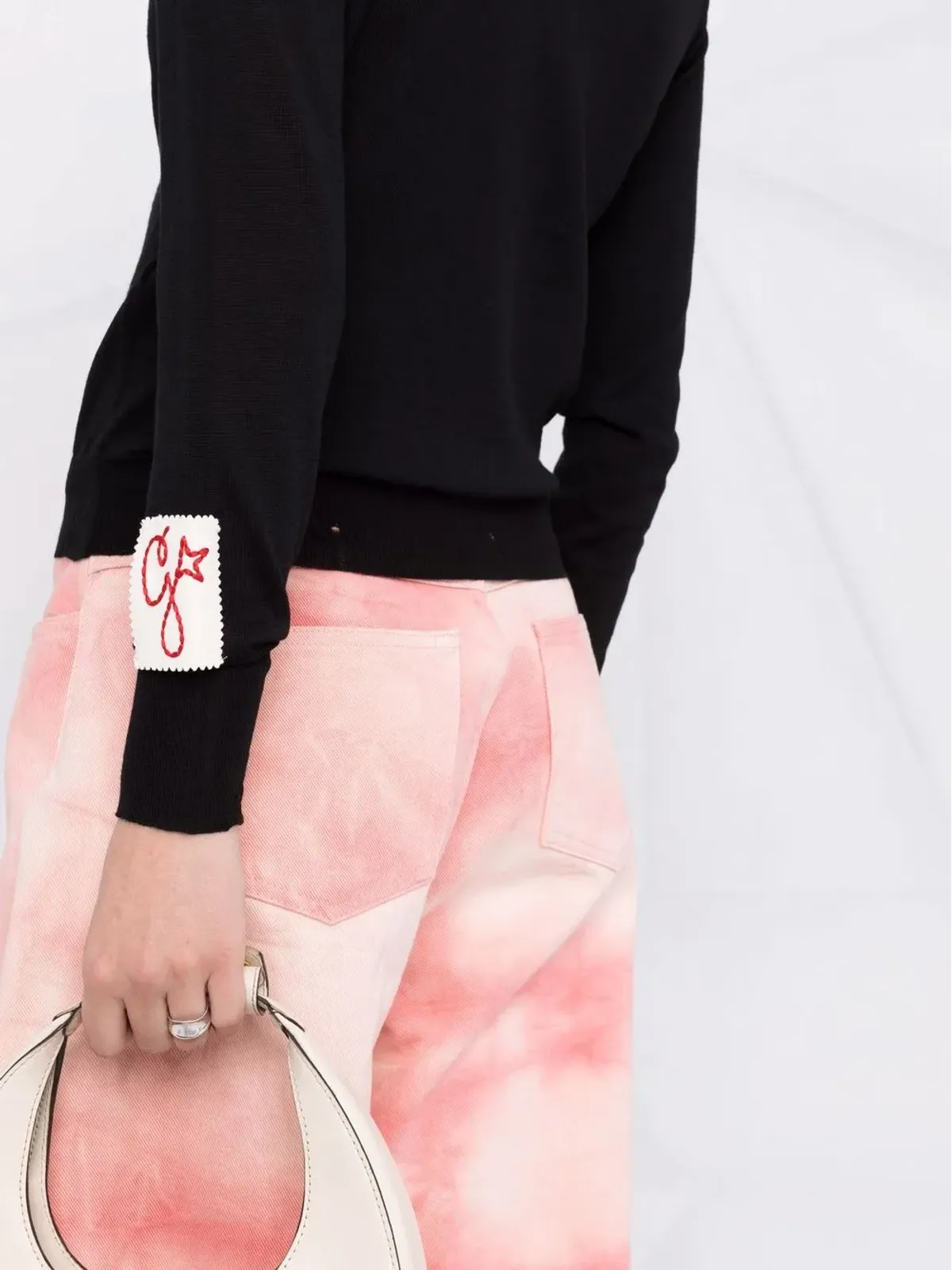 Golden Goose ロゴパッチ ウールジャンパー - 画像3