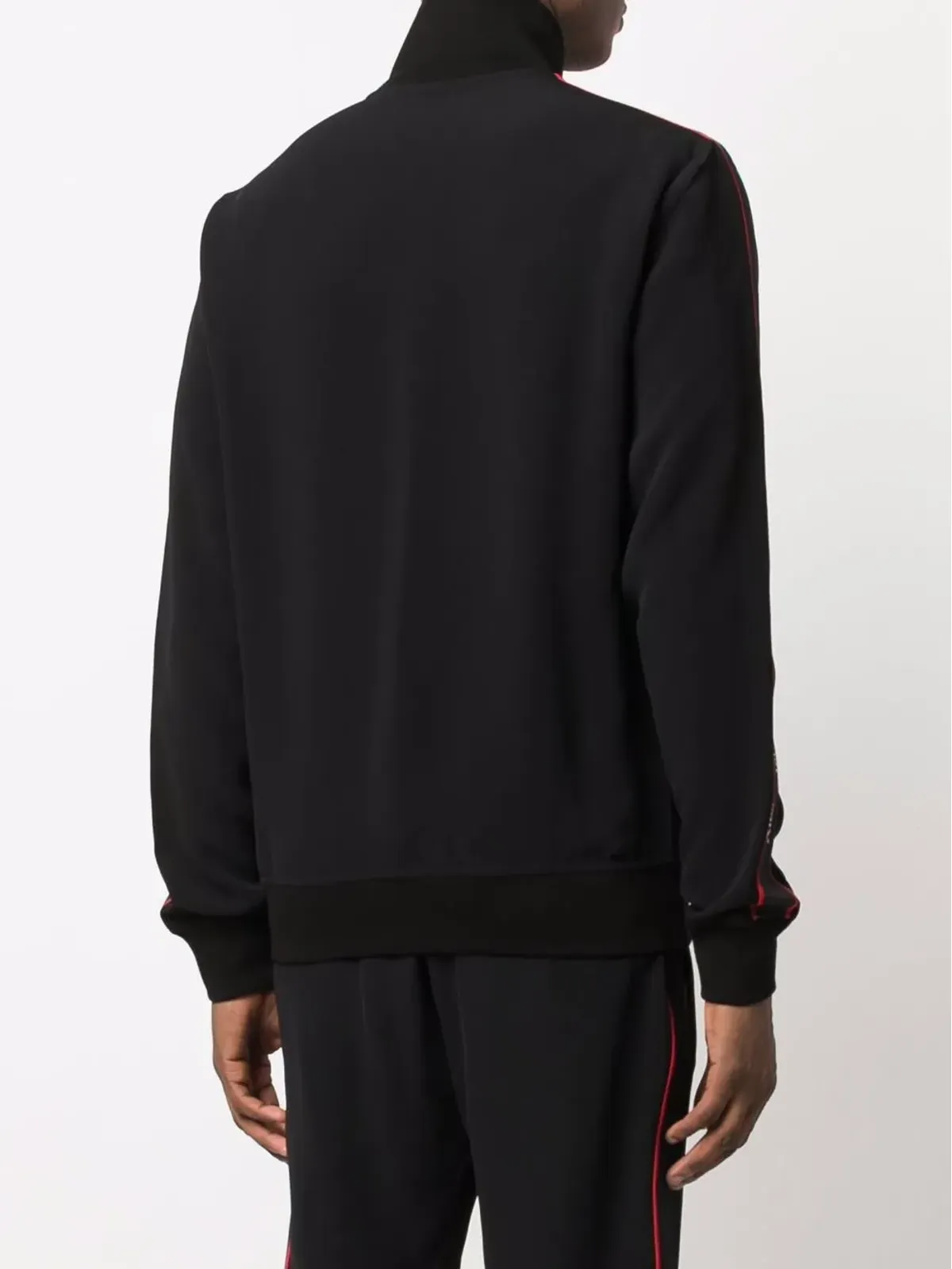 Alexander McQueen ロゴプリント トラックジャケット - 画像4