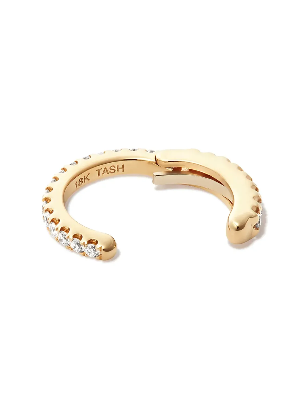 MARIA TASH 18kt イエローゴールド ダイヤモンド イヤーカフ - 画像2