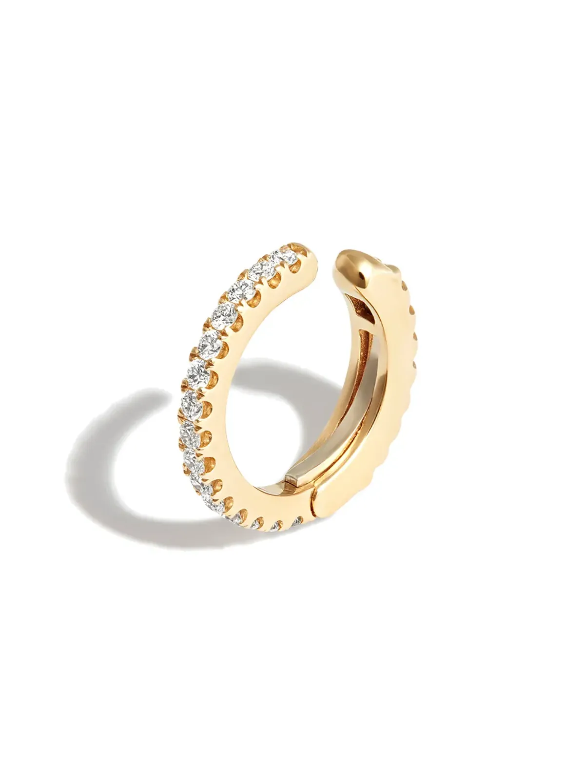 MARIA TASH 18kt イエローゴールド ダイヤモンド イヤーカフ - 画像3