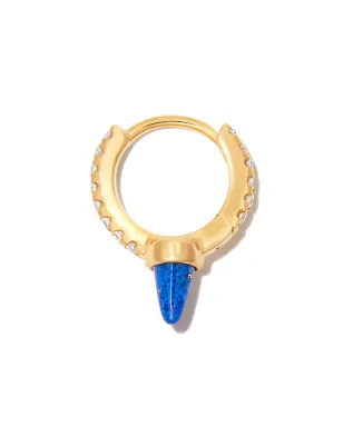 MARIA TASH 18K イエローゴールド スパイク ラピスラズリ イヤリング - サムネイル3