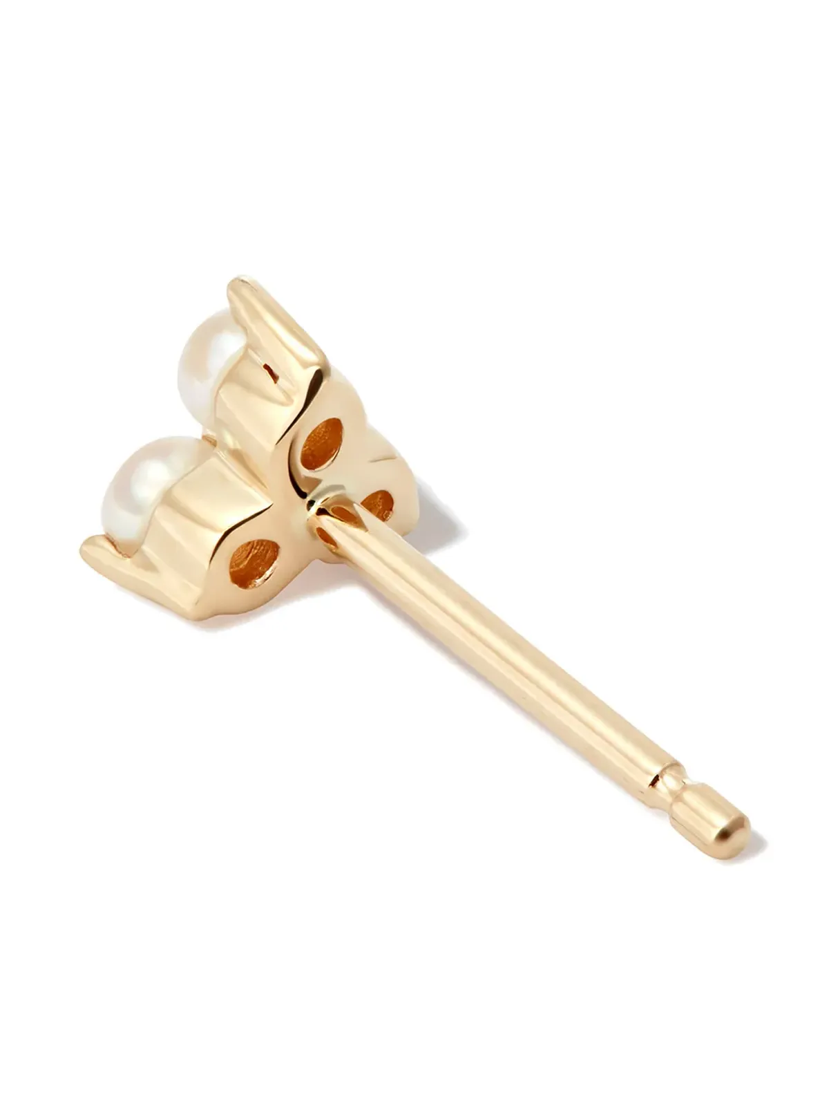 MARIA TASH 18K イエローゴールド トリニティ パールディテール イヤリング - 画像2