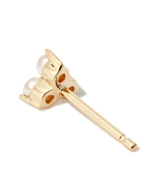 MARIA TASH 18K イエローゴールド トリニティ パールディテール イヤリング - サムネイル2