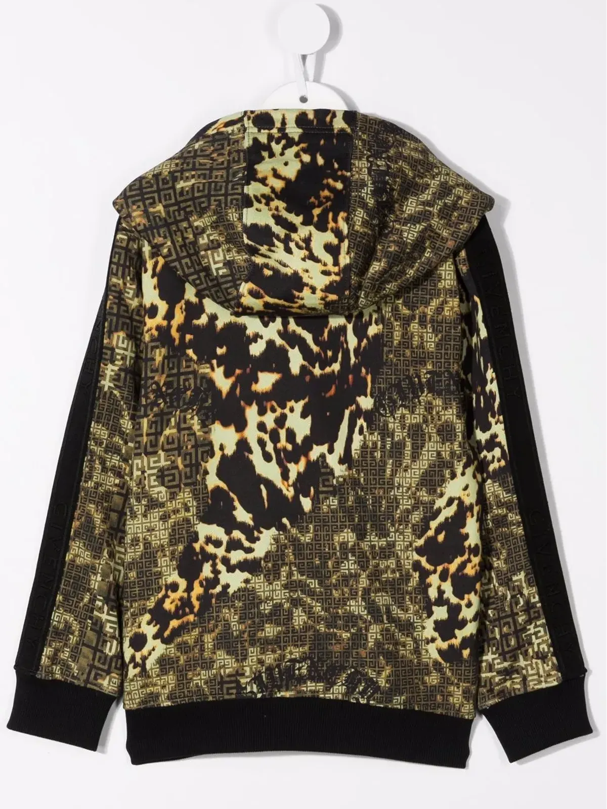 Givenchy Kids レオパード柄フード付きトラックジャケット - 画像2