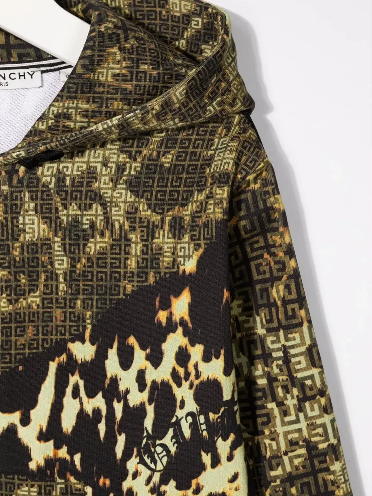 Givenchy Kids レオパード柄フード付きトラックジャケット - 画像3
