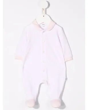 BOSS Kidswear ロゴプリント コットン ベビーグロウ セット - サムネイル2