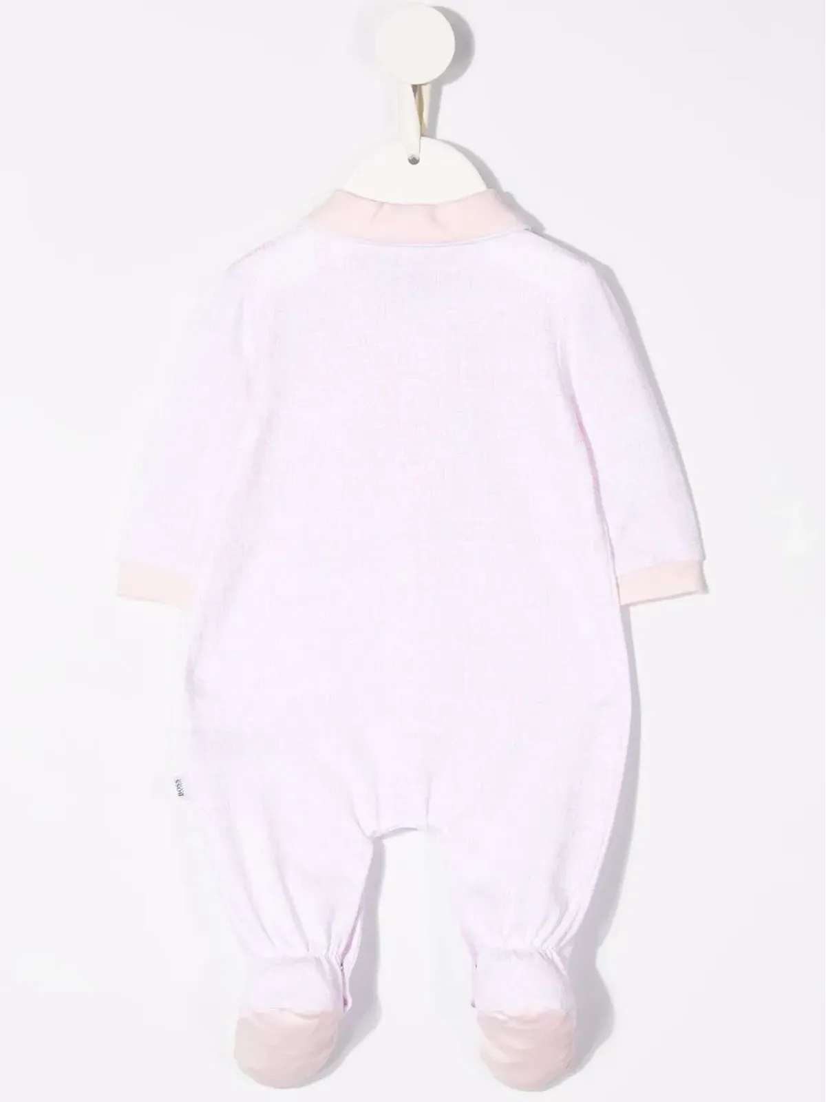 BOSS Kidswear ロゴプリント コットン ベビーグロウ セット - 画像3
