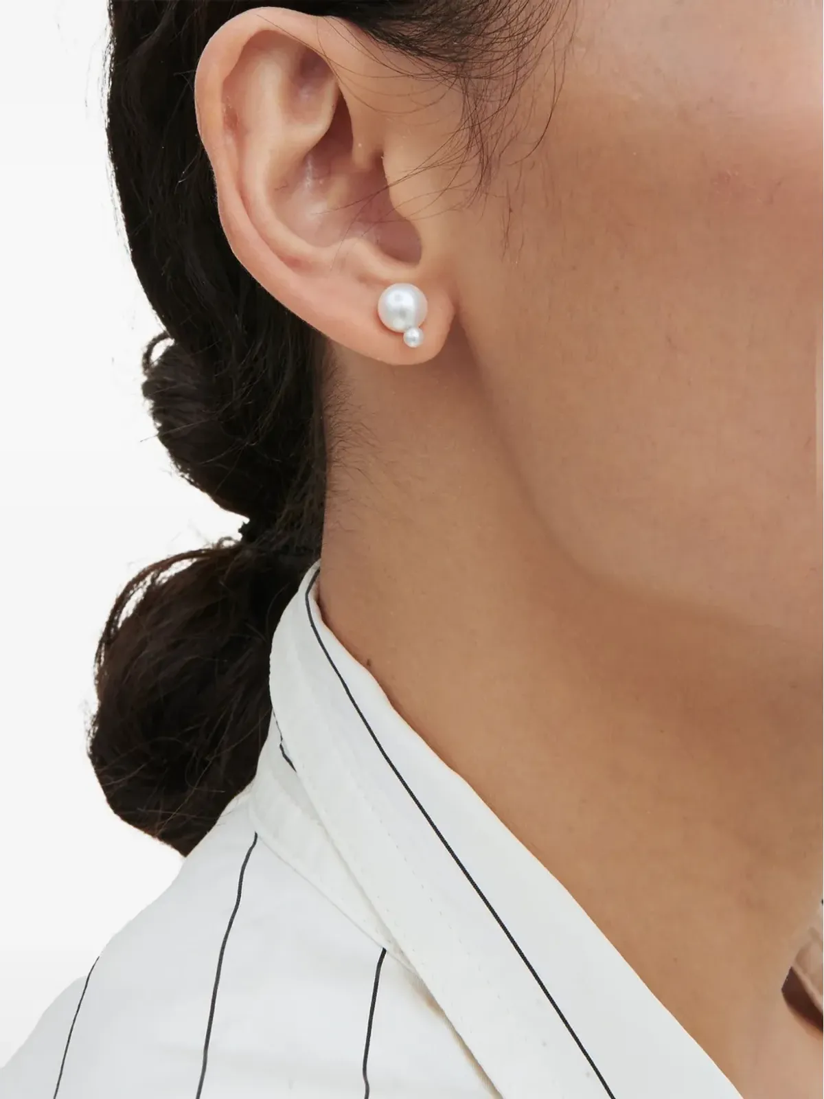 Sophie Bille Brahe 14kt Yellow Gold バビロンパール イヤリング - 画像2