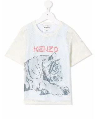 Kenzo Kids タイガープリント Tシャツ - サムネイル1