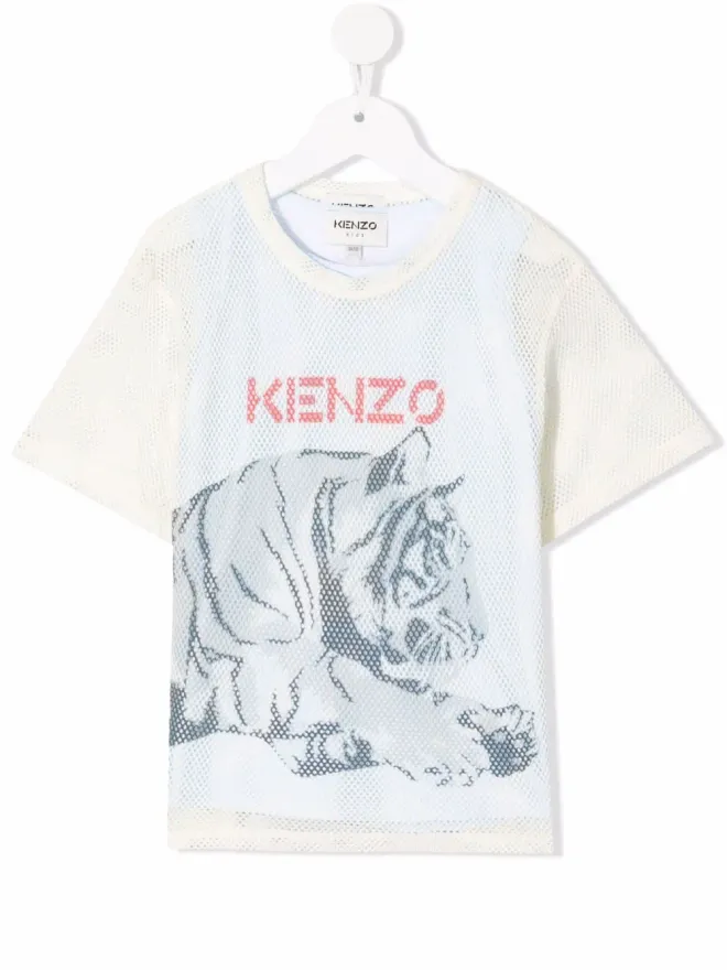 Kenzo Kids Kenzo Kids タイガープリント Tシャツの商品画像