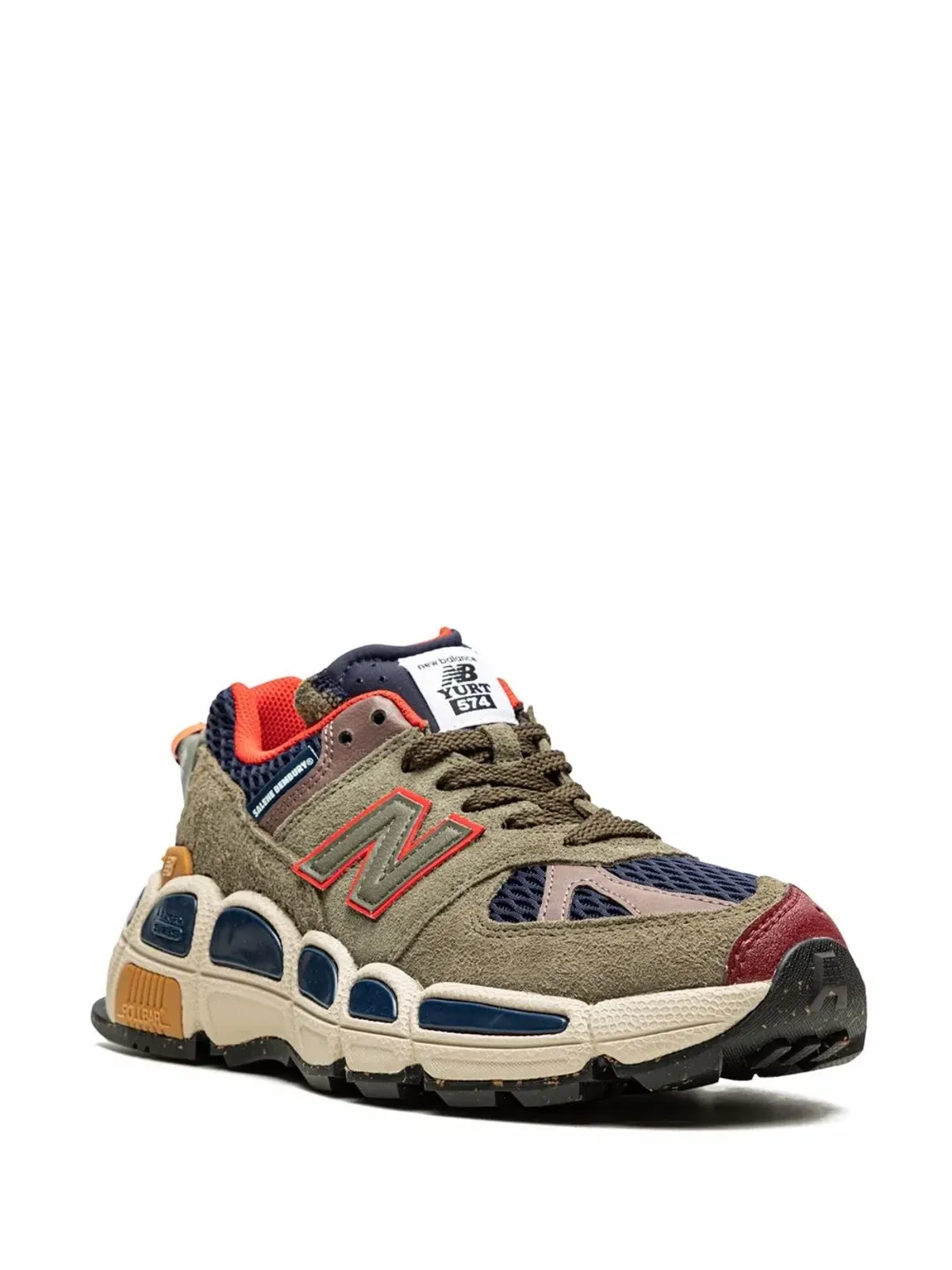 New Balance x Salehe Bembur 574 ユルト フォレストグリーン スニーカー - 画像2