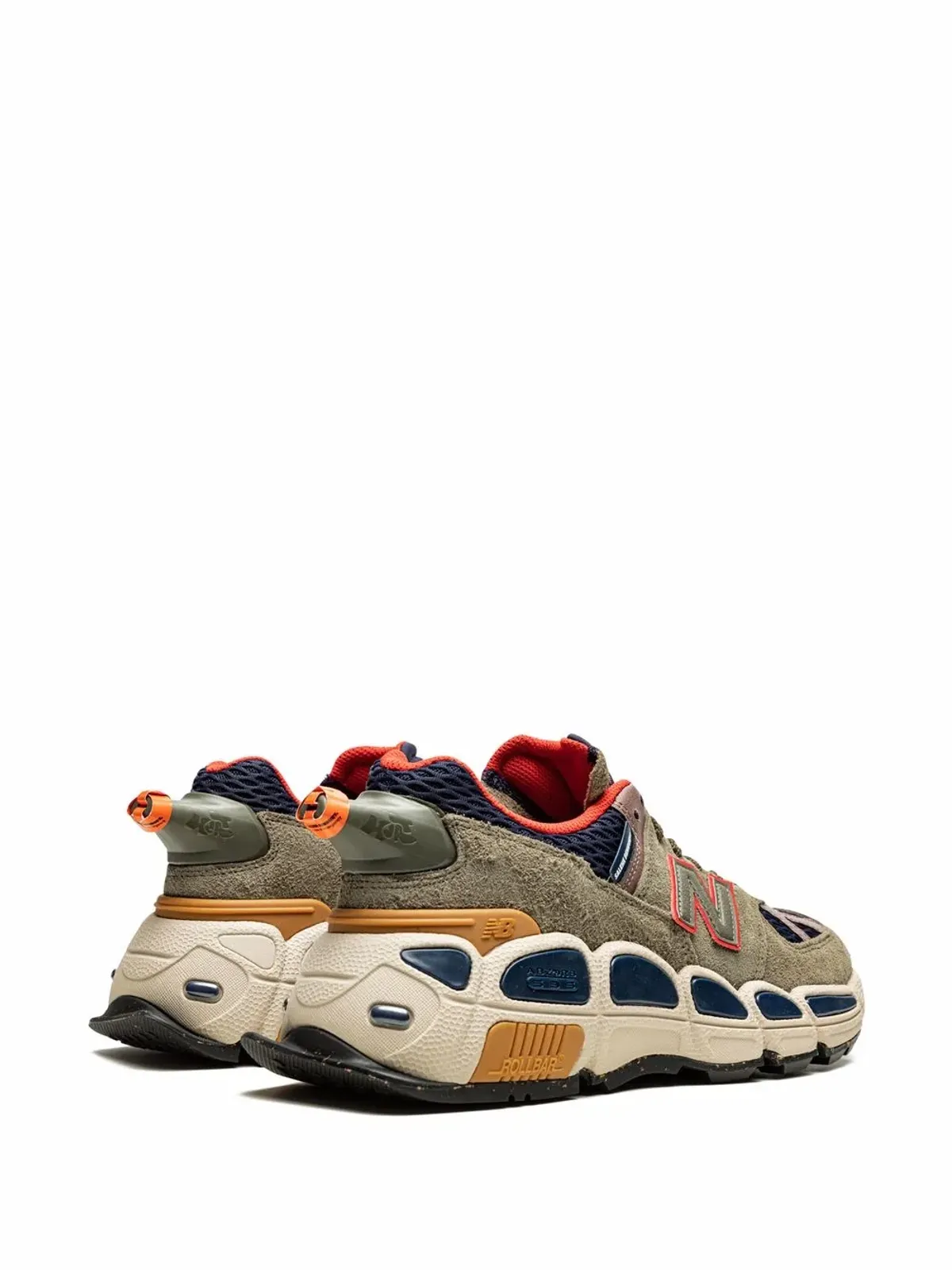 New Balance x Salehe Bembur 574 ユルト フォレストグリーン スニーカー - 画像3