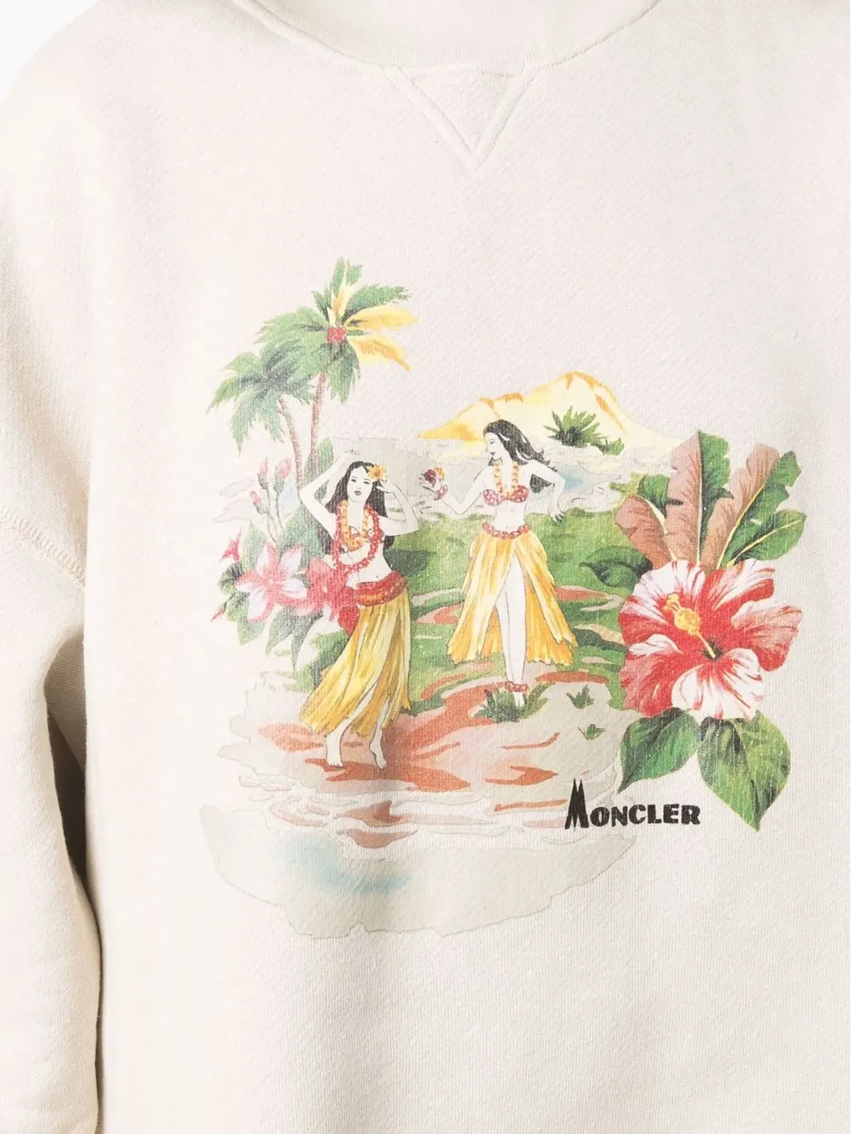 Palm Angels x Moncler トロピカルプリント スウェットシャツ - 画像5
