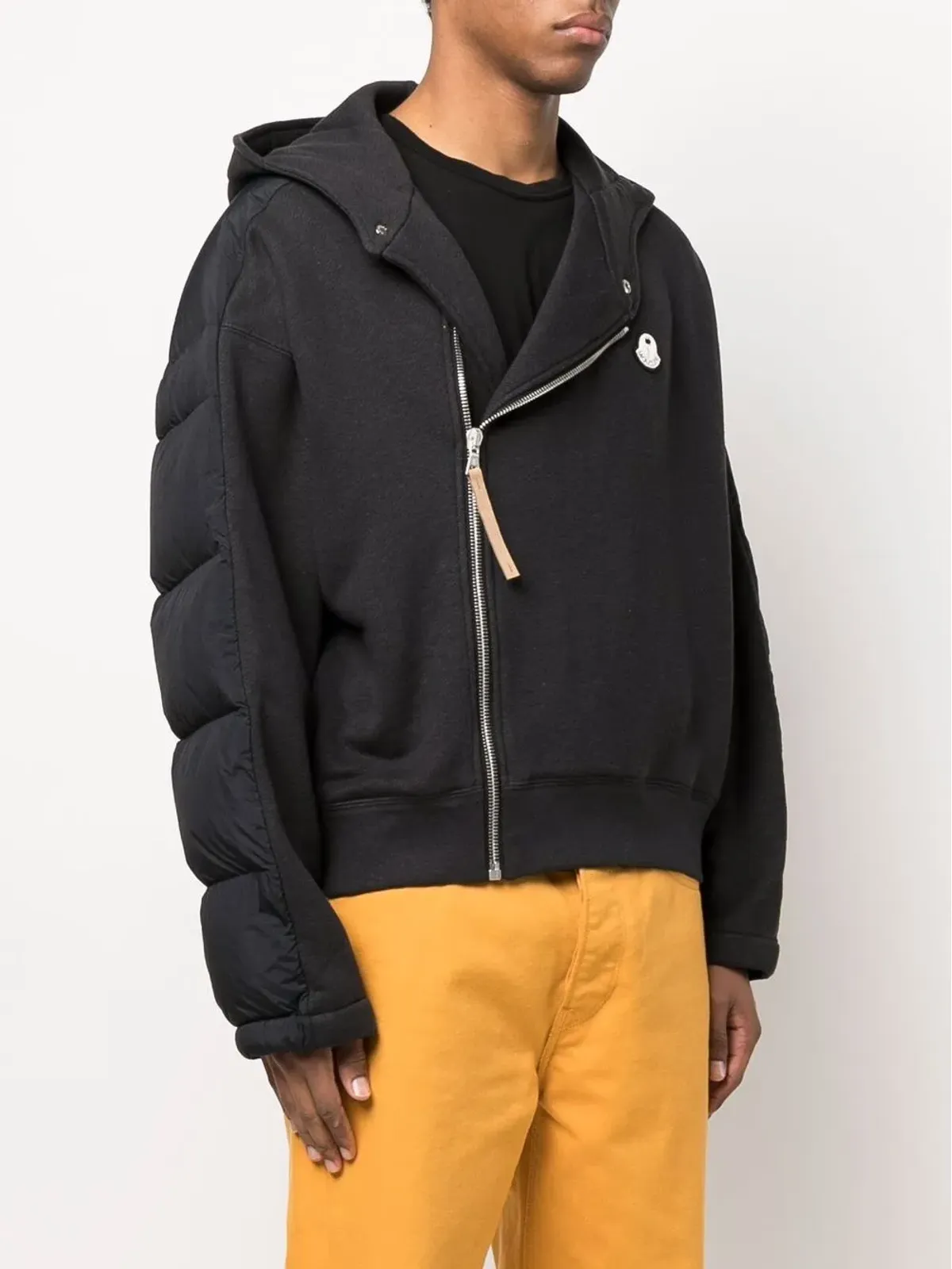 Palm Angels x Moncler サイドジップ付き ダウンジャケット - 画像4