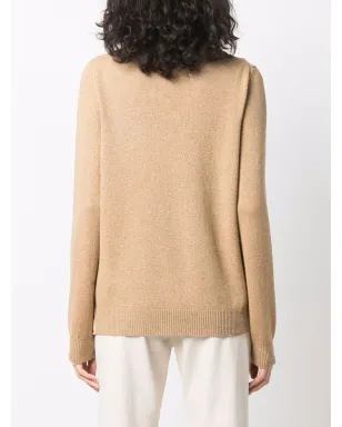 Maison Margiela ニットVネック ジャンパー - イエロー - サムネイル4