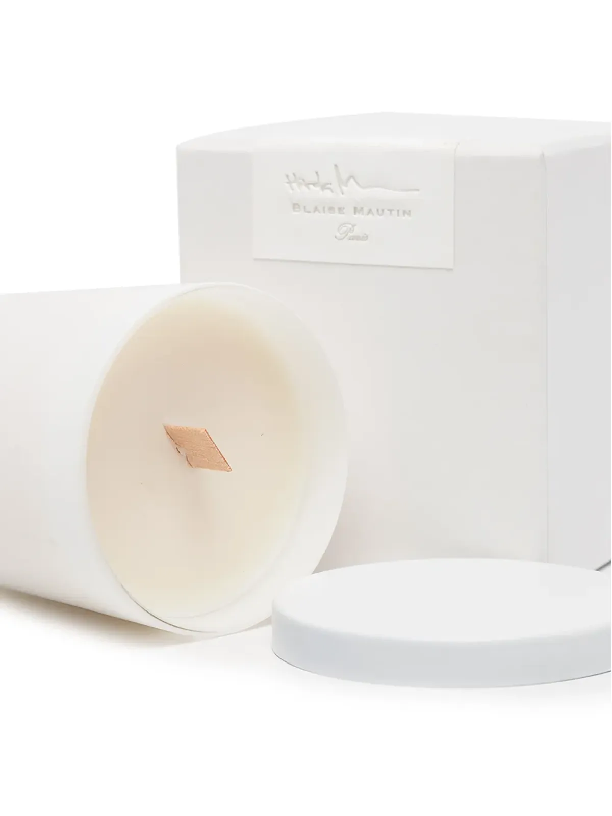visvim Blaise Mautin scented candle - White - 画像4
