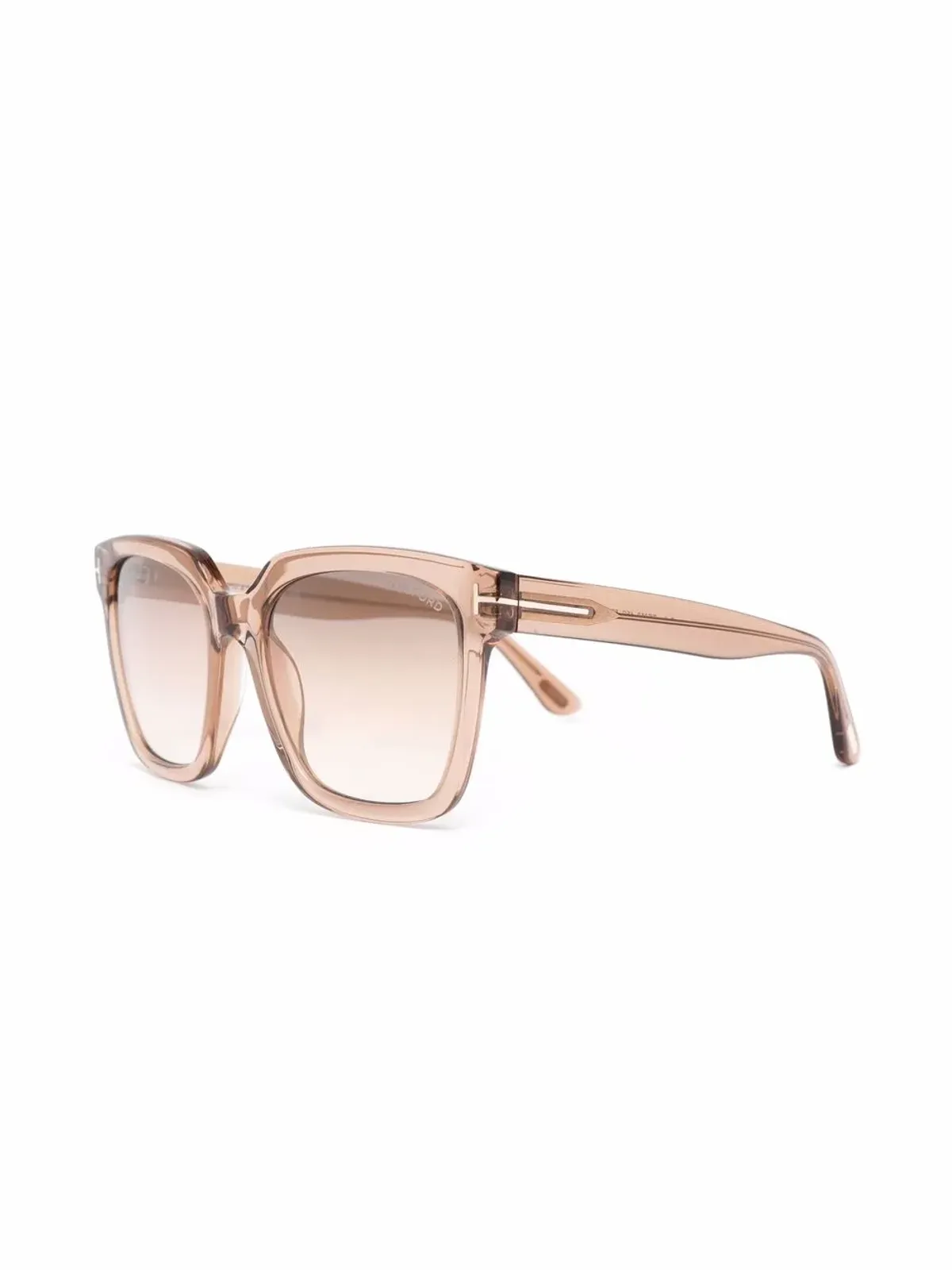 TOM FORD Eyewear セルビー スクエアフレーム サングラス - ブラウン - 画像2