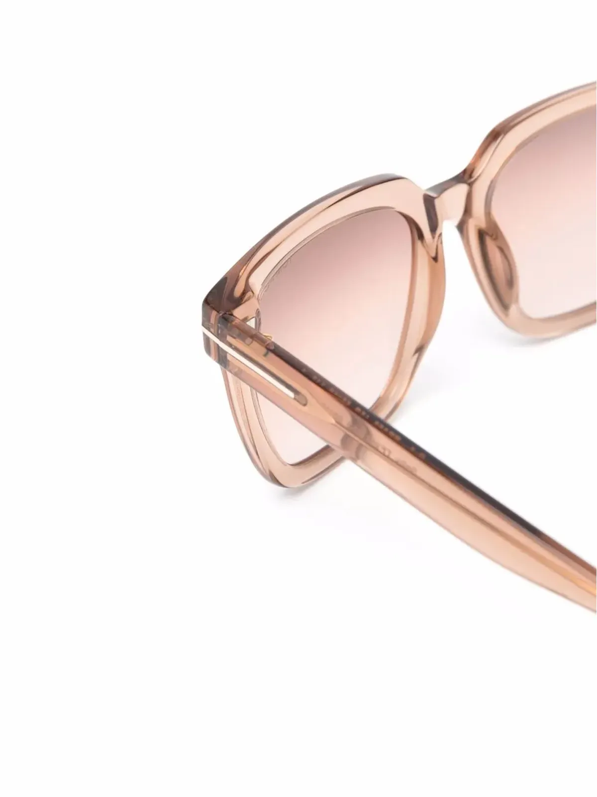 TOM FORD Eyewear セルビー スクエアフレーム サングラス - ブラウン - 画像3
