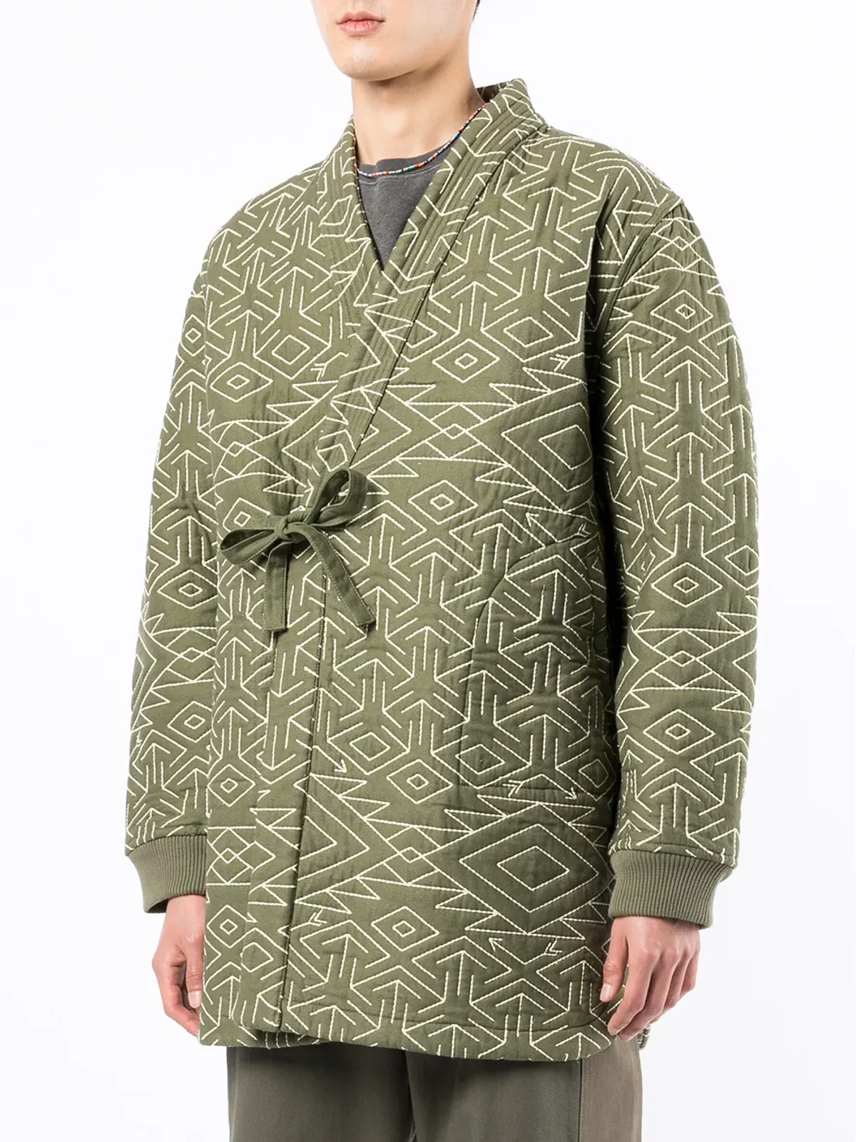 Maharishi リバーシブル パディッド ラップジャケット - グリーン - 画像3