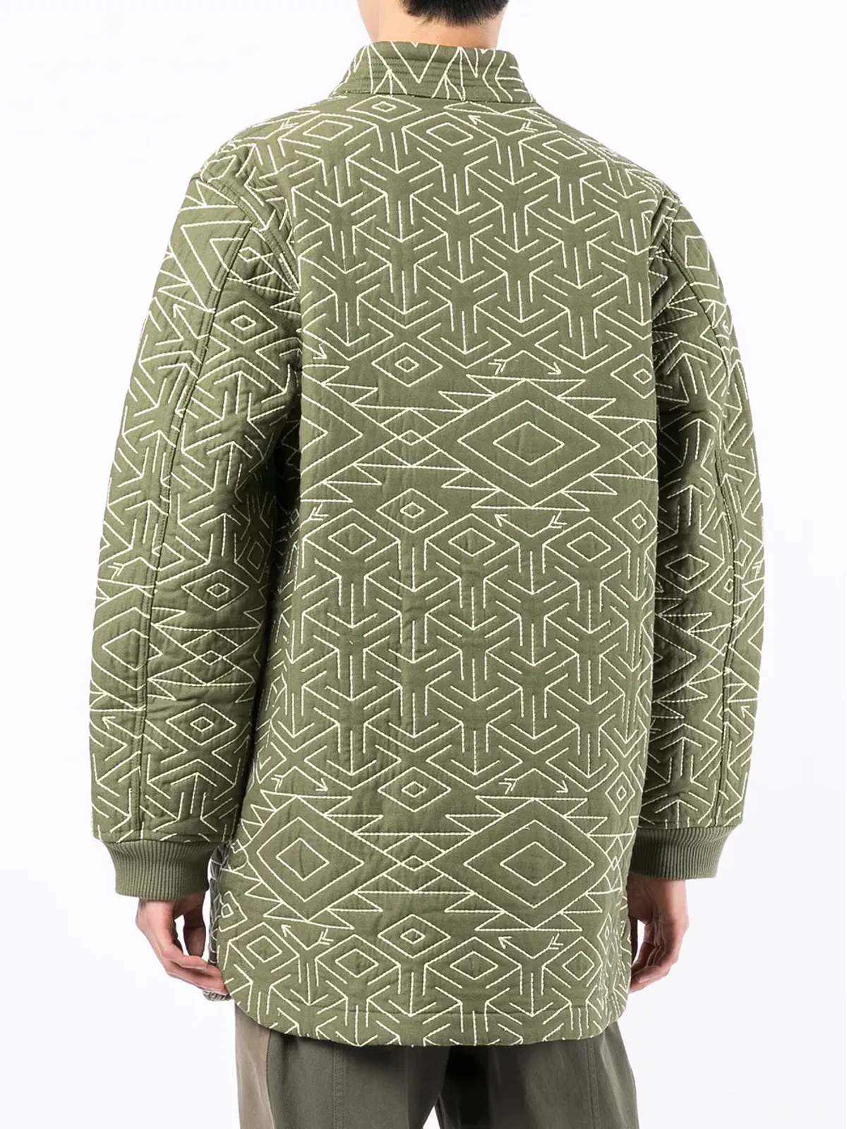 Maharishi リバーシブル パディッド ラップジャケット - グリーン - 画像4