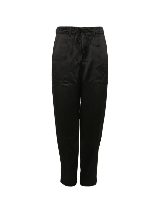 Proenza Schouler White Label Proenza Schouler White Label ドローコード・ストレートレッグパンツ - ブラックの商品画像