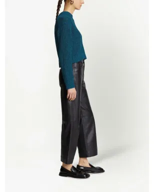 Proenza Schouler White Label カットアウトリブニットジャンパー ブルー - サムネイル3