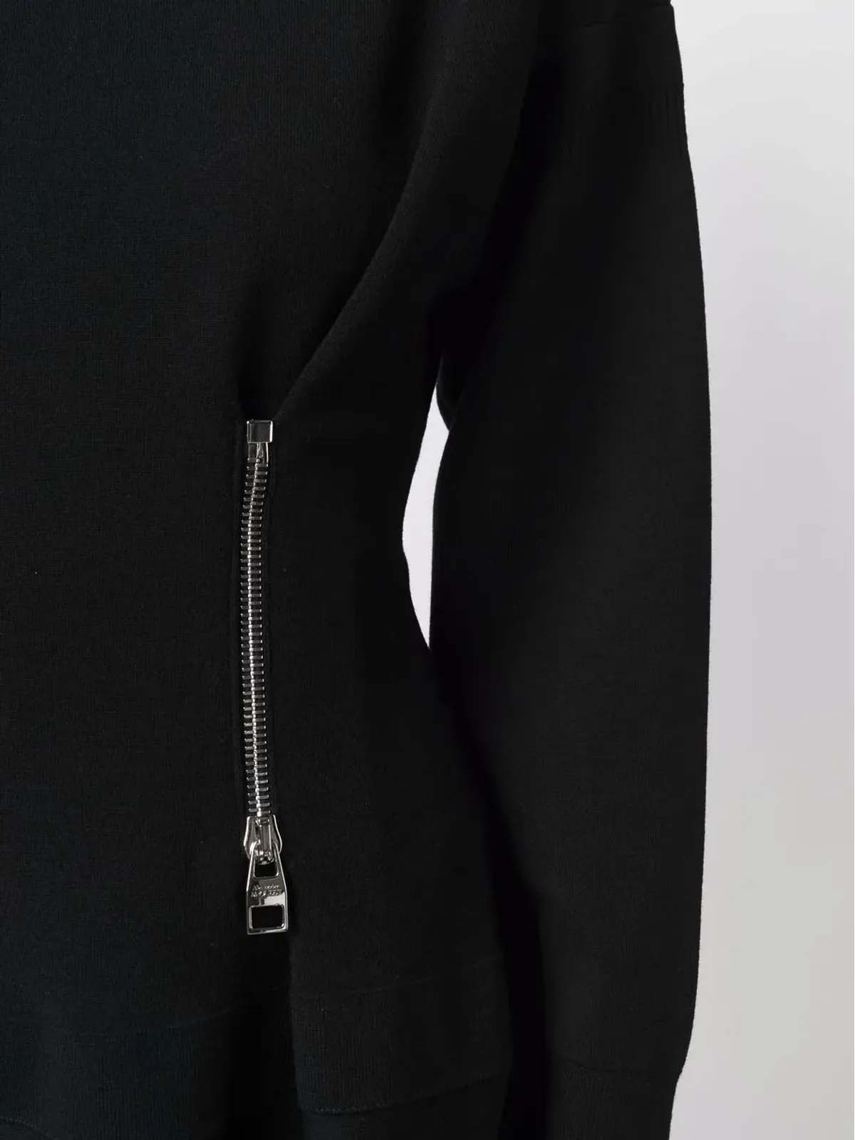Alexander McQueen ジップディテール フレアドレス - 画像5