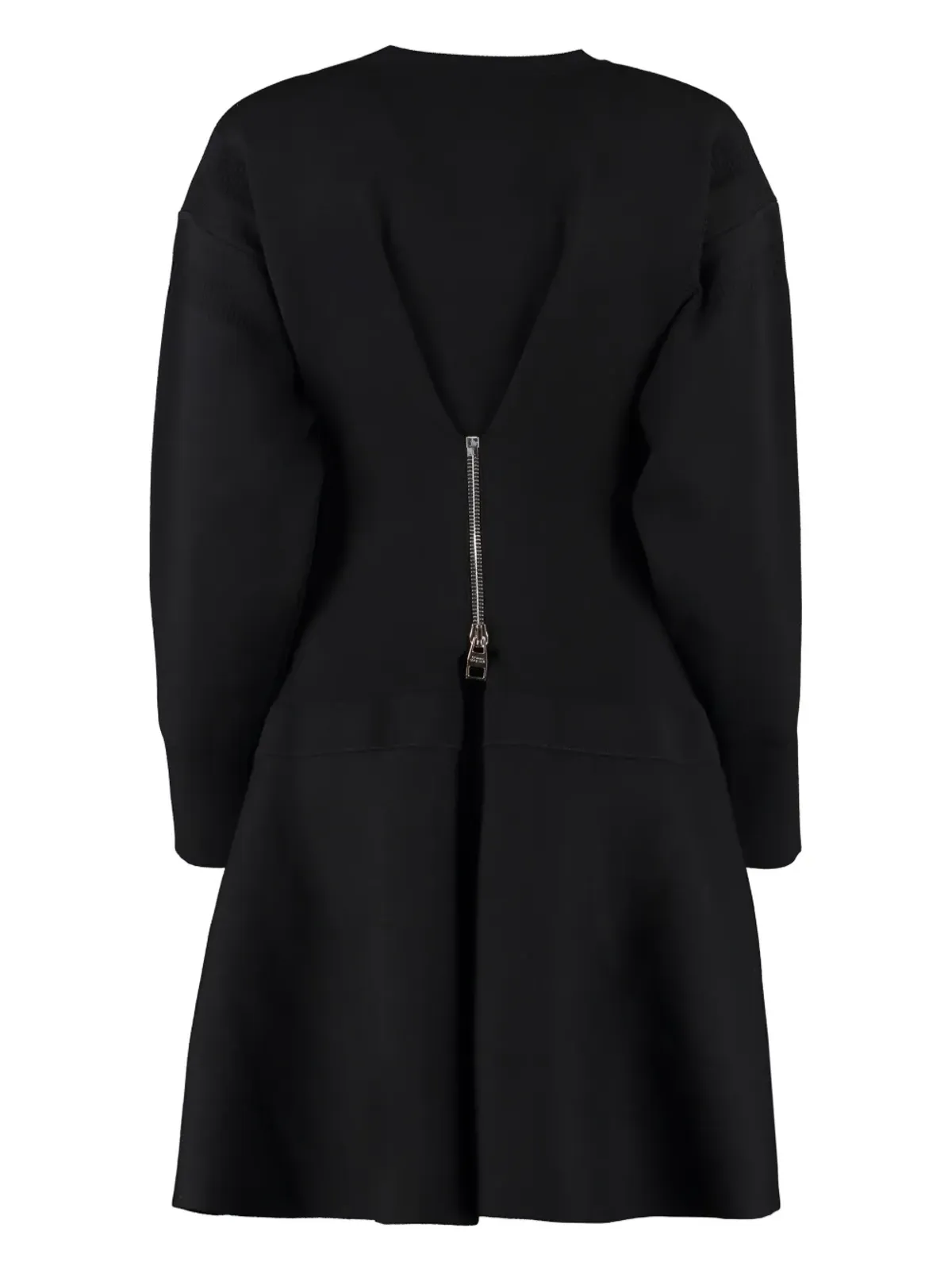 Alexander McQueen ジップディテール フレアドレス - 画像2