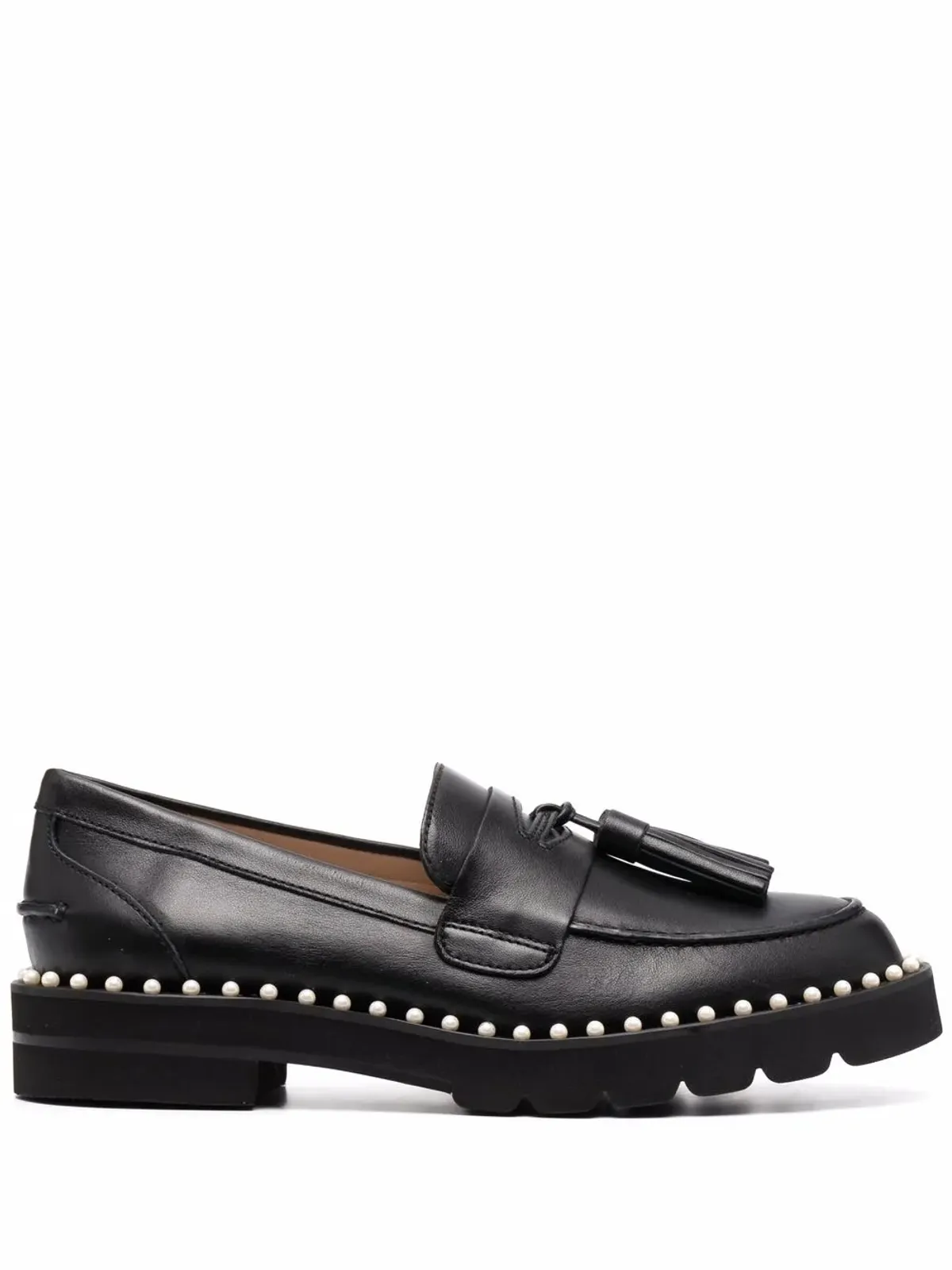 Stuart Weitzman ミラ パール装飾ローファー - 画像1