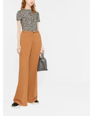 Proenza Schouler White Label ゼブラ柄 Tシャツ - ブラック - サムネイル2