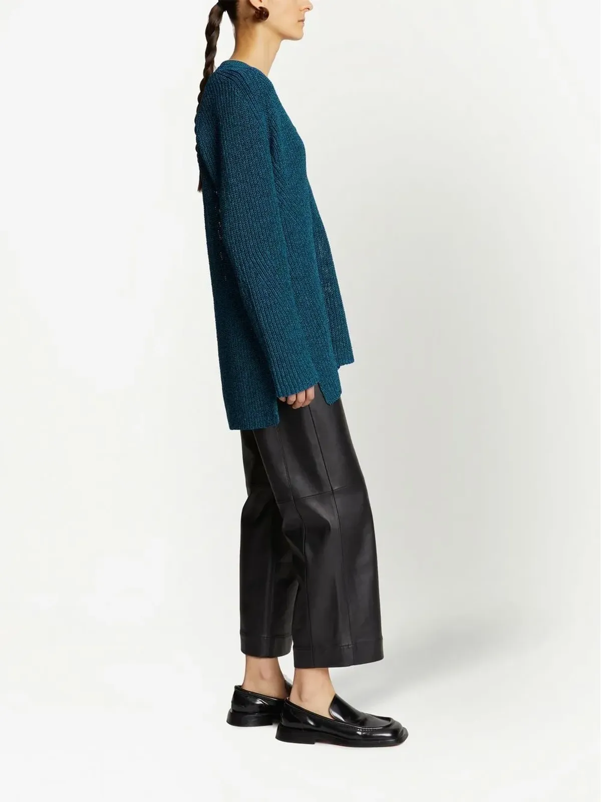 Proenza Schouler White Label チャンクニットジップトップ - 画像3
