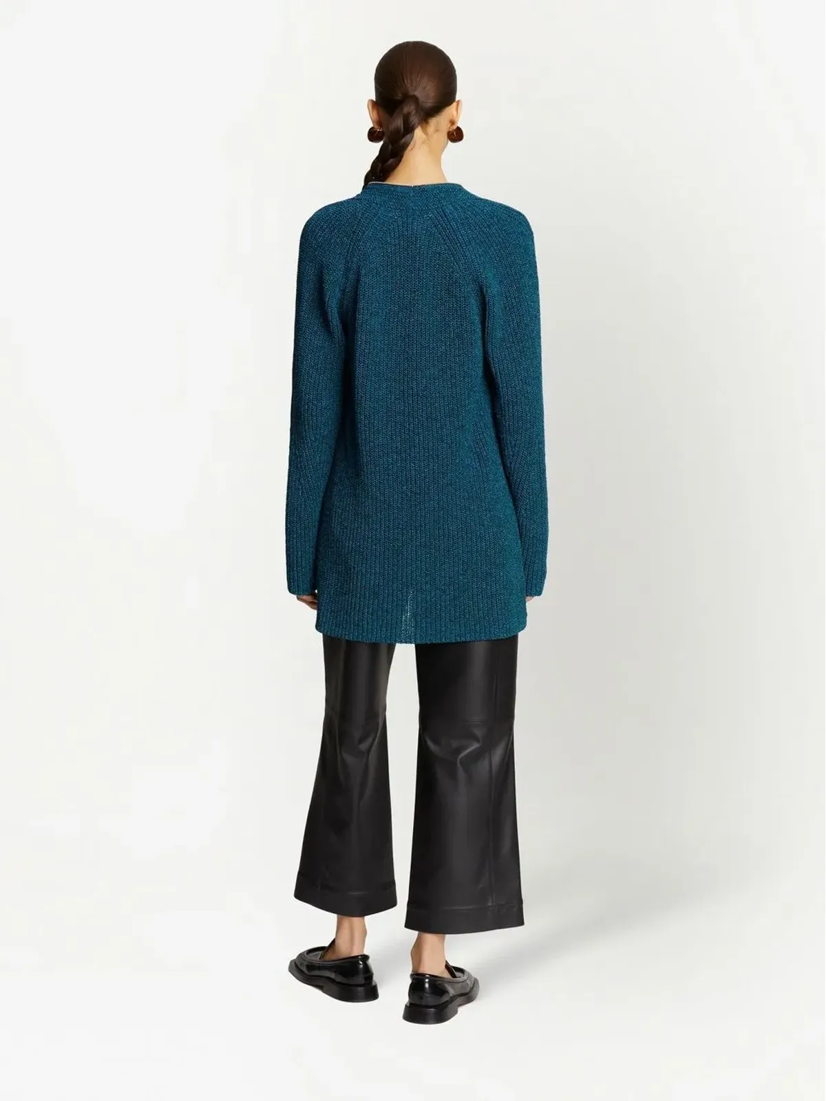 Proenza Schouler White Label チャンクニットジップトップ - 画像4