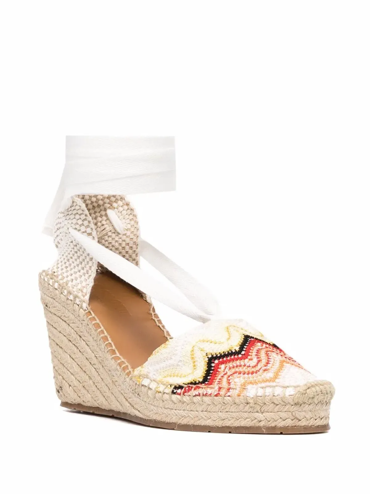Missoni シグネチャー ジグザグ ウェッジ エスパドリーユ - 画像2