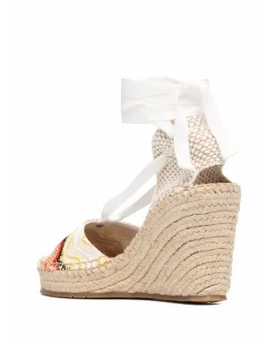 Missoni シグネチャー ジグザグ ウェッジ エスパドリーユ - サムネイル3