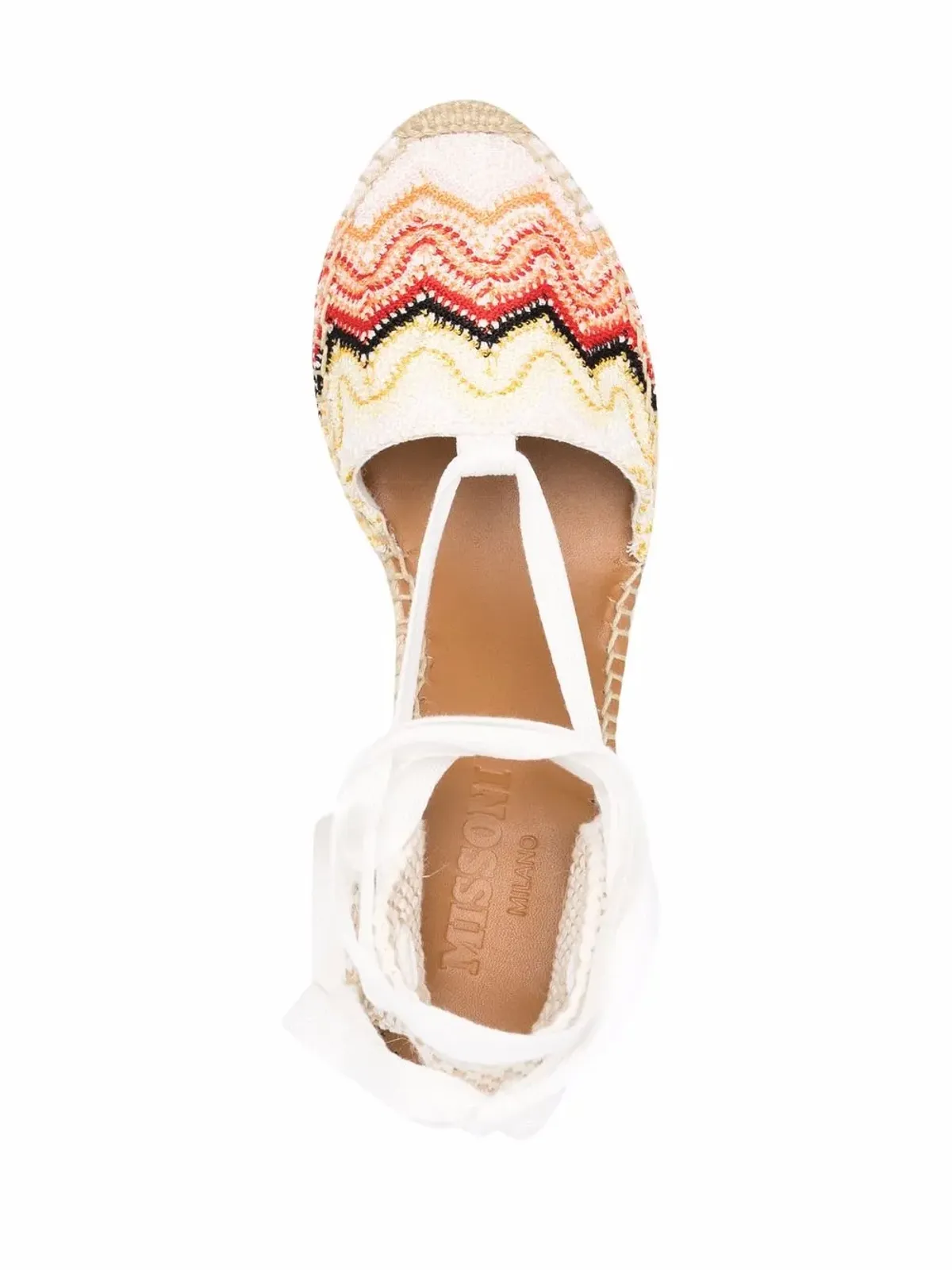 Missoni シグネチャー ジグザグ ウェッジ エスパドリーユ - 画像4