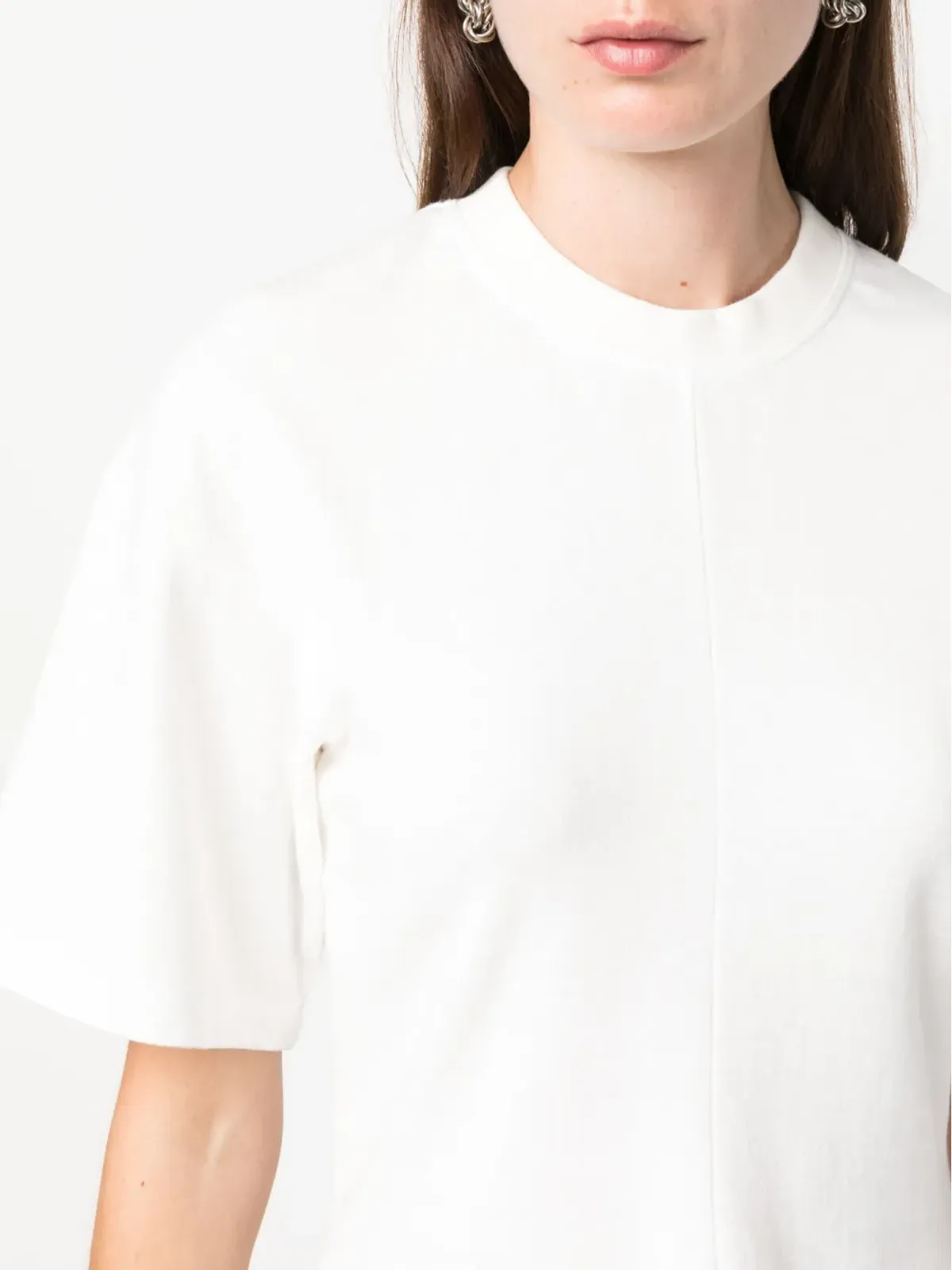 Proenza Schouler コットン混紡 ウエストフィット Tシャツ - 画像5