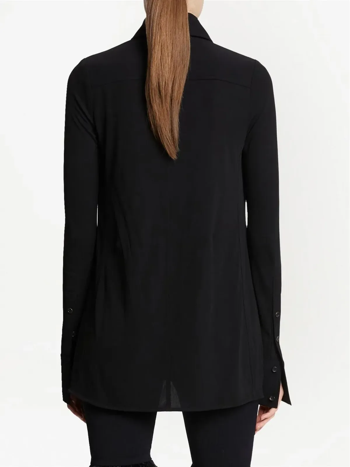 Proenza Schouler ポインテッドカラー ボタンアップシャツ - 画像4