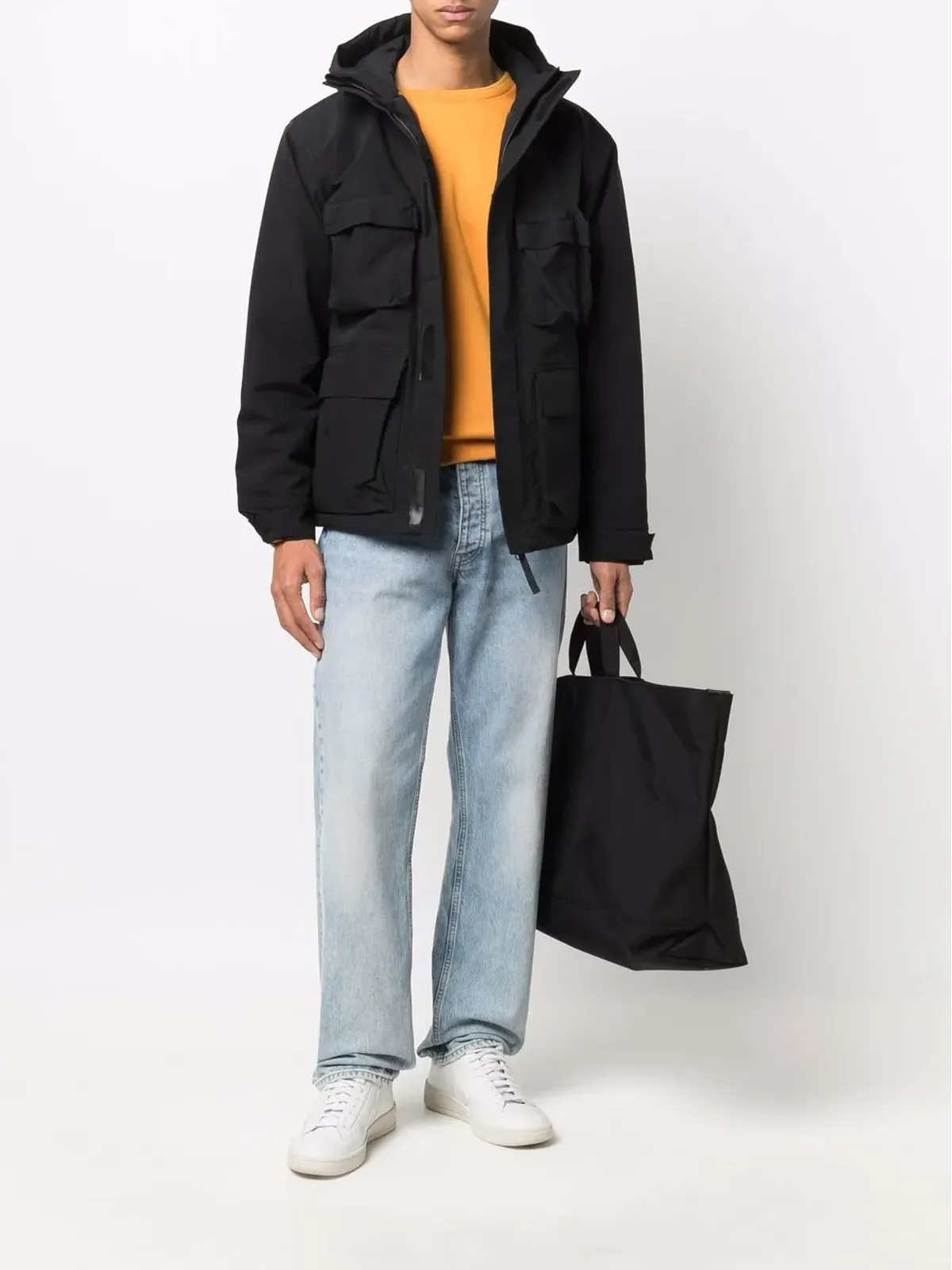Carhartt WIP マルチポケットフード付きジャケット - 画像2